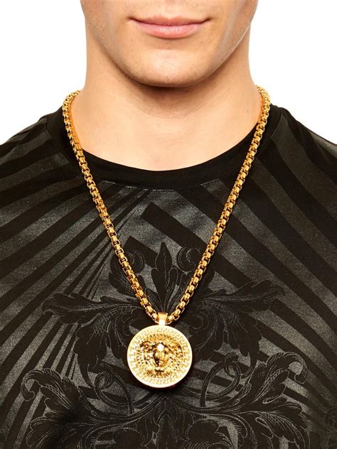 mens versace braids|Versace men's necklaces.